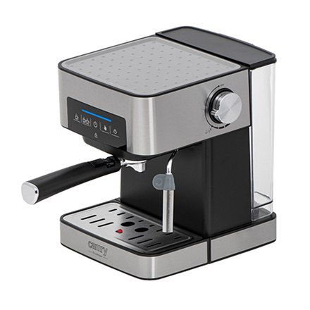 Ekspres do kawy Camry Espresso i Cappuccino CR 4410 Ciśnienie pompy 15 bar, Wbudowany spieniacz do m